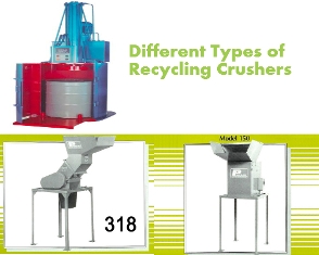 different types of recycling