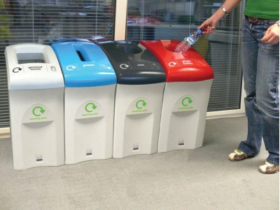 Workplace recycling program