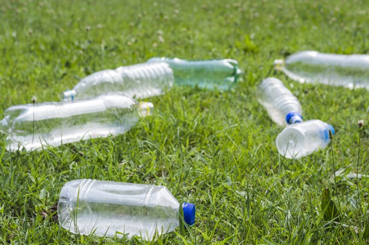 waste plastic bottle