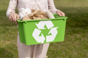 woman-holding-recylcing-basket